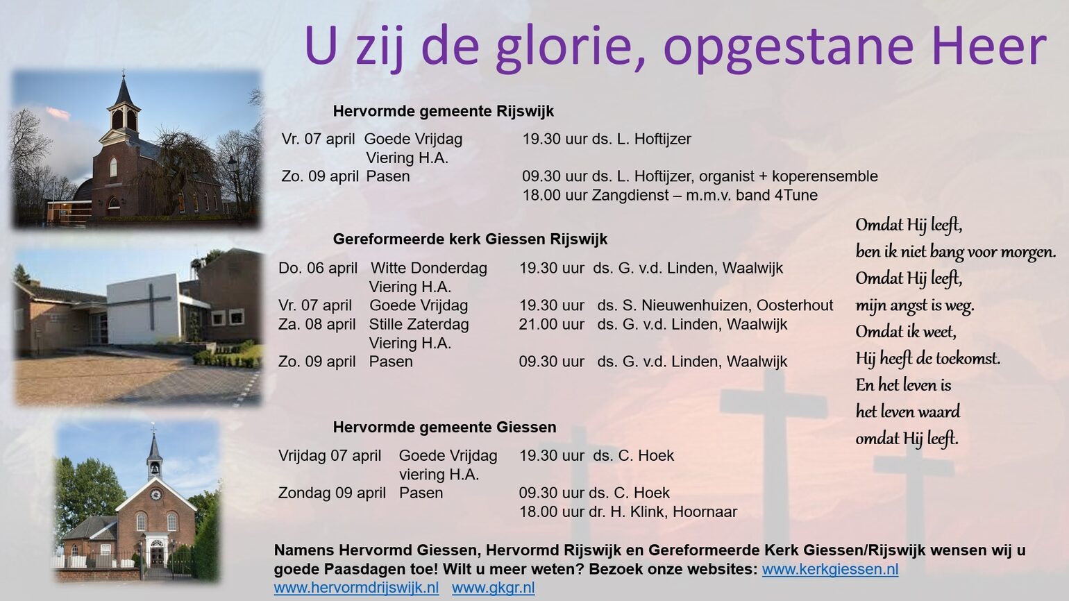 29 03 2023 Flyer Paasviering Hervormde Kerk Giessen